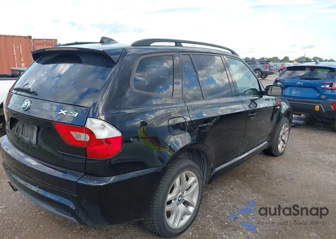 2006 BMW X3 3.0I z USA, uszkodzony, nr VIN WBXPA934X6WG91208